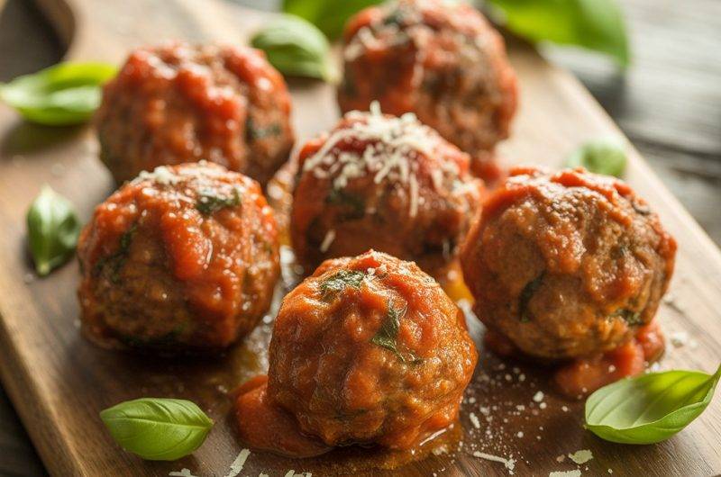 Easy Air Fryer Meatballs