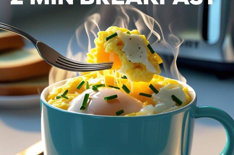 Quick & Easy Microwave Egg Mug (Breakfast in Minutes!)