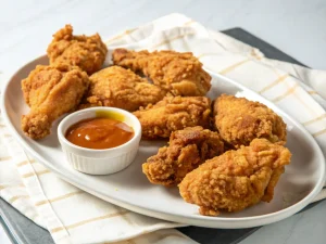 Hot Honey-Harissa Chicken Bites